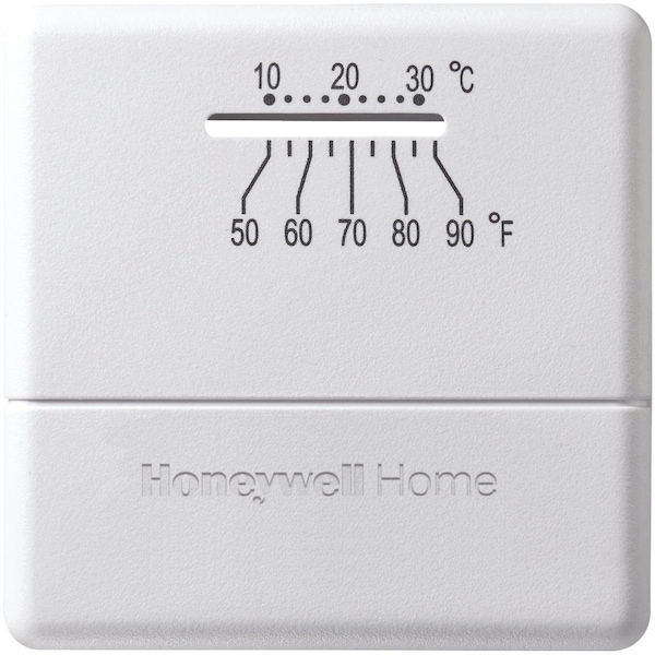 Honeywell Home Heat Only Mechanical Thermostat CT30A1005/E1 - main